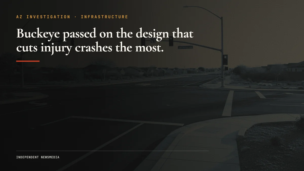Buckeye Rejected a Roundabout at Durango and Yuma