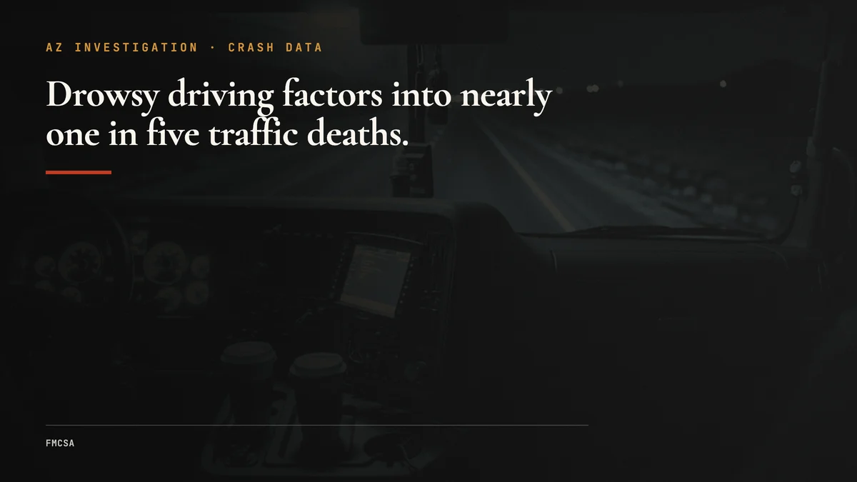 AZ Fatigued Truckers: HOS Data Tells the Story