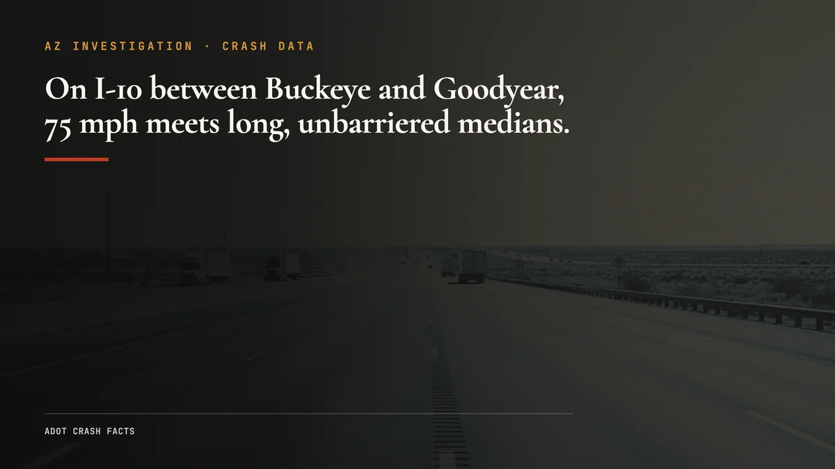 I-10 Crash Data: Buckeye to Goodyear
