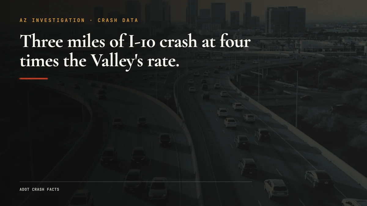 I-10 Deck Park Tunnel: About 4x the Crash Rate