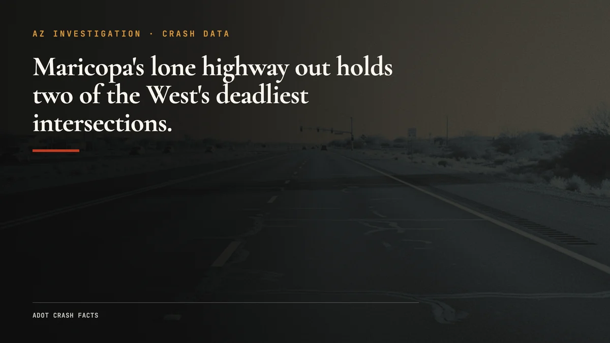 SR-347: 967 Crashes on Maricopa's Deadliest Road