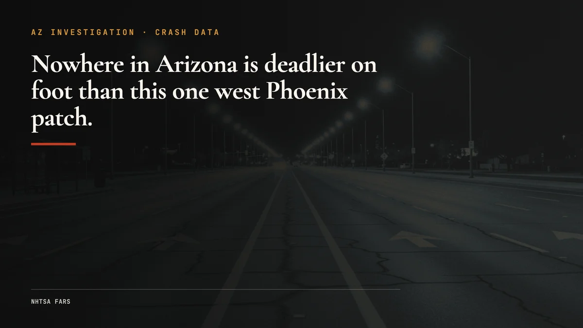 West Phoenix's Deadliest Patch, 2000-2024: 53 Killed