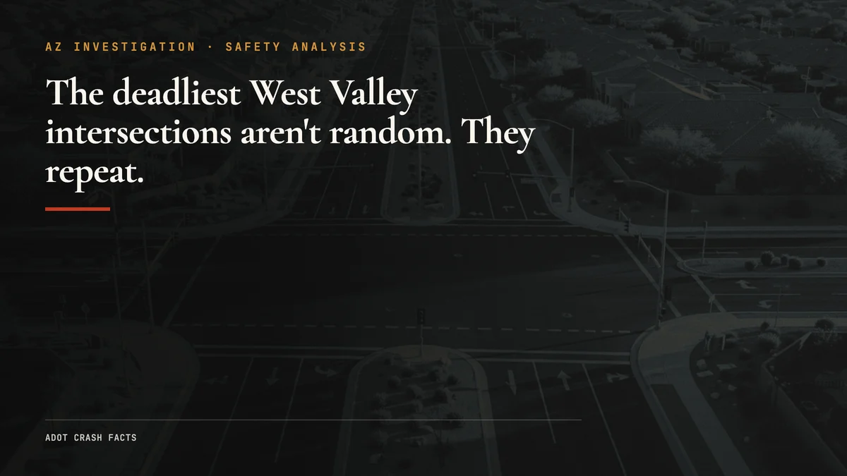 West Valley's Most Dangerous Intersections
