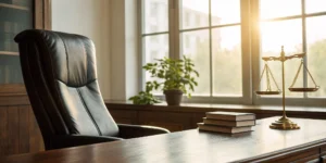 Scales of justice. Accident attorney AZ.