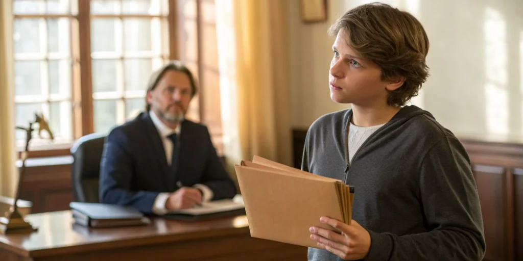 Buckeye school abuse lawyer supporting child.