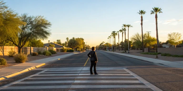 Buckeye crosswalk accident.