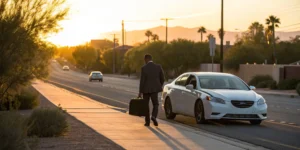 West Phoenix Lyft accident.
