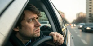 Car accident with uninsured driver.