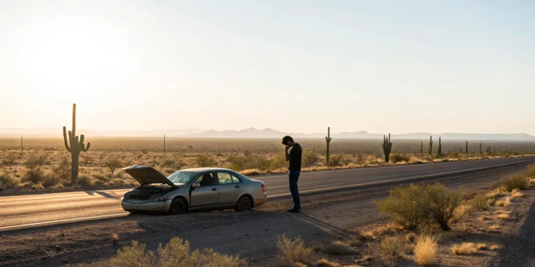 How to collect money from an uninsured driver after a car accident leaves you stranded on the road.